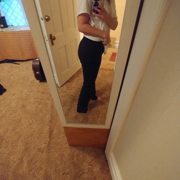 Ann Taylor black slacks - Picture 4 of 9